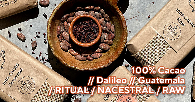 100% DALILEO KAKAO - KAKAOVÁ HMOTA / Guatemala