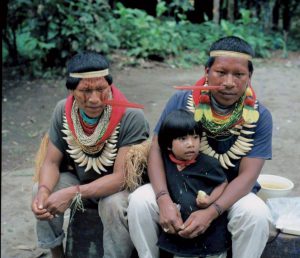 Mnislav Zelený mezi indiány v Amazaonii